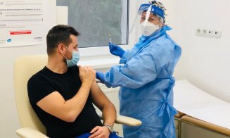 Cum a decurs prima vaccinare anti-Covid la Cluj. VEZI imagini