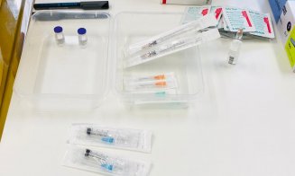 Cum a decurs prima vaccinare anti-Covid la Cluj. VEZI imagini