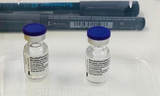 Cum a decurs prima vaccinare anti-Covid la Cluj. VEZI imagini