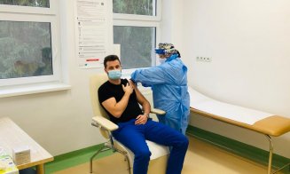 Cum a decurs prima vaccinare anti-Covid la Cluj. VEZI imagini