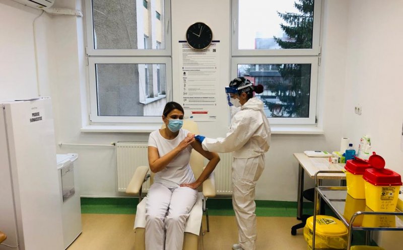 S-a încheiat faza 0 de vaccinare la Cluj-Napoca. Câte cadre medicale au fost imunizate