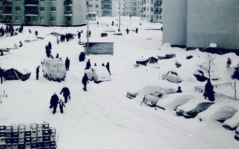 Cum arăta iarna, în 3 ianuarie 1981, la Cluj