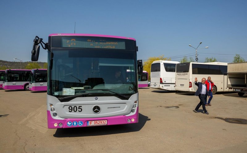"Au pornit la drum" două noi linii metropolitane de autobuz: Cluj-Gilău, Cluj-Someşul Rece