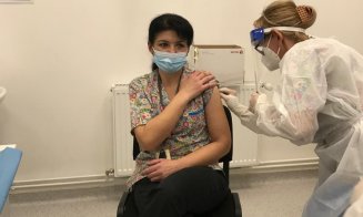 La SCJU Cluj-Napoca s-au vaccinat deja sute de cadre medicale