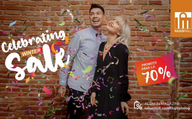 Celebrating Winter Sale! Descoperă reducerile de până la 70% în magazinele din Iulius Mall Cluj