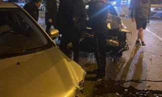 Accident pe Calea Baciului, din cauza vitezei și a neatenției la volan