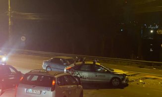 Accident pe Calea Baciului, din cauza vitezei și a neatenției la volan