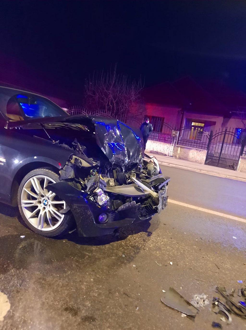 Accident la un semafor, în Florești. Trafic îngreunat