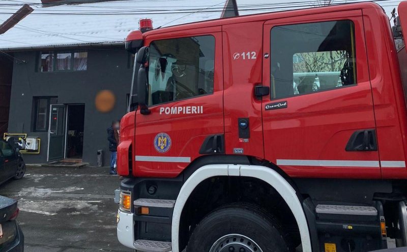 Incendiu la un restaurant din Cluj. Au intervenit pompierii