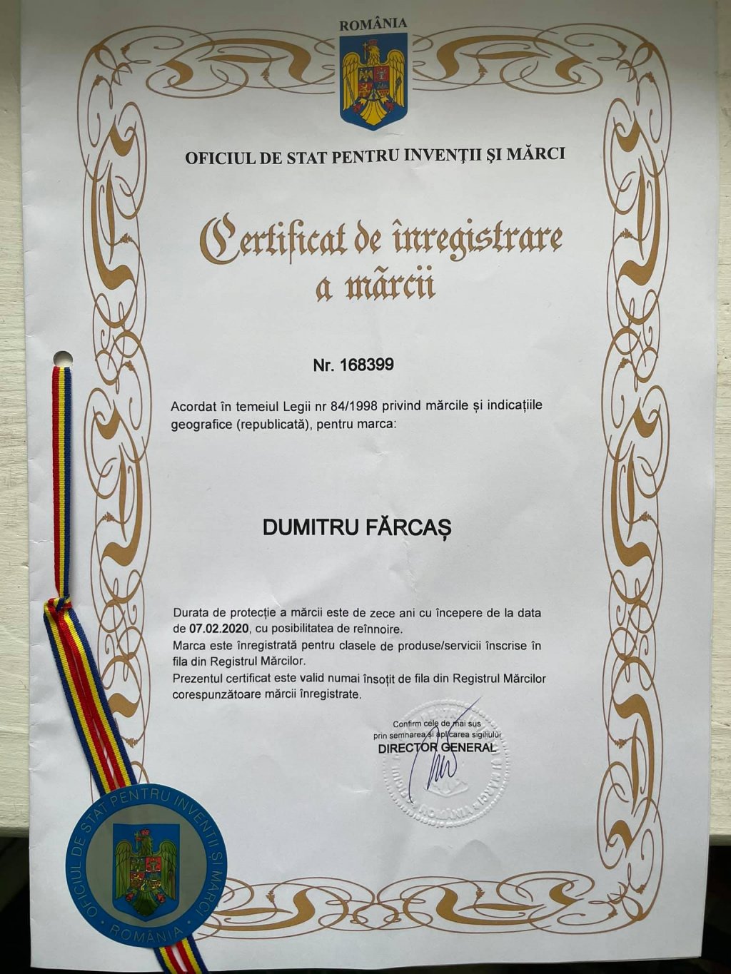 Dumitru Fărcaș, unul dintre simbolurile muzicii românești, a devenit marcă înregistrată
