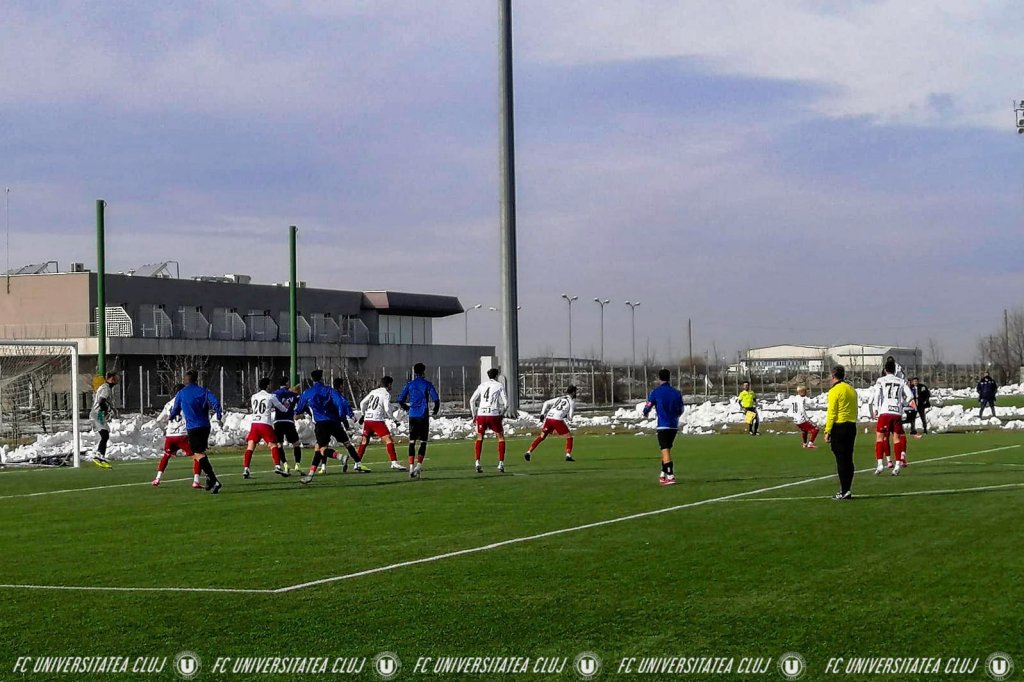 ”U” Cluj continuă seria succeselor în amicale. Victorie cu FC Voluntari 2