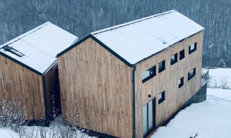 Bătaie pe cabana în stil scandinav din Someșu Rece. VEZI cum arată