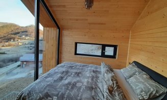 Bătaie pe cabana în stil scandinav din Someșu Rece. VEZI cum arată
