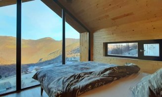 Bătaie pe cabana în stil scandinav din Someșu Rece. VEZI cum arată