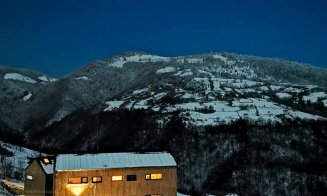 Bătaie pe cabana în stil scandinav din Someșu Rece. VEZI cum arată