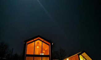 Bătaie pe cabana în stil scandinav din Someșu Rece. VEZI cum arată