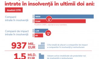 Clujul, printre județele cele mai lovite de insolvențe în pandemie