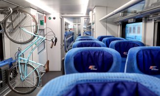 CFR introduce vagoanele pentru bicicliști la Cluj