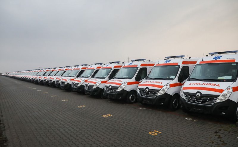 Ministerul Dezvoltării cumpără 1.358 de ambulanțe noi cu fonduri europene. Proiect de peste 550 milioane de lei