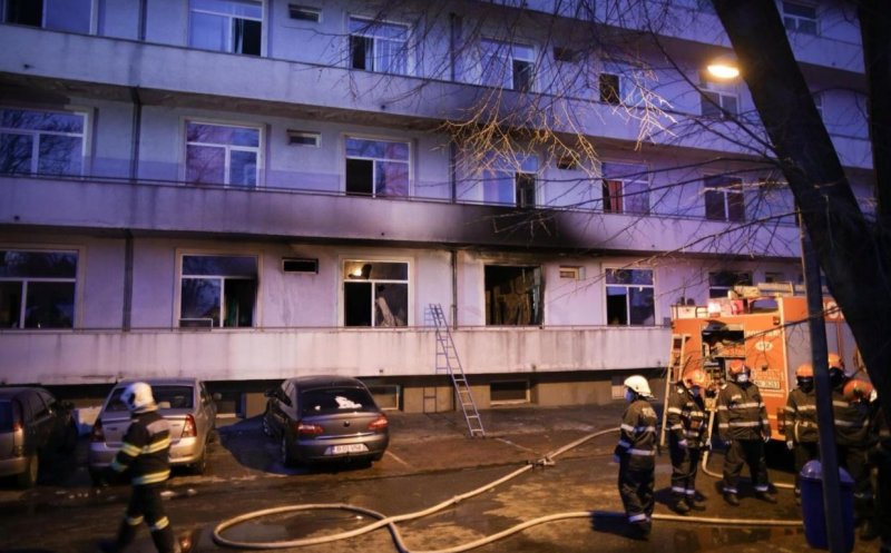Incendiul de la Matei Balș. A murit încă un pacient