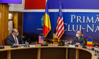Clujul, în viziunea lui Boc: Un oraș sigur, cu o calitate ridicată a vieții. Proiectele viitoare ale orașului, prezentate unei delegații americane