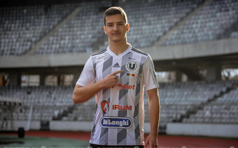 “U” Cluj a bifat un nou transfer. Un tânăr fundaș s-a alăturat “Șepcilor roșii”