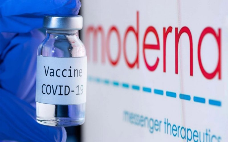 Zeci de mii de doze de vaccin de la Moderna sosesc mâine în România