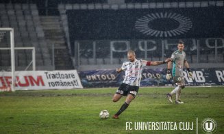 Gabi Tamaș a dat “U” Cluj pe FC Voluntari. Mijlocașul a plecat în Liga 1 să se bată la retrogradare