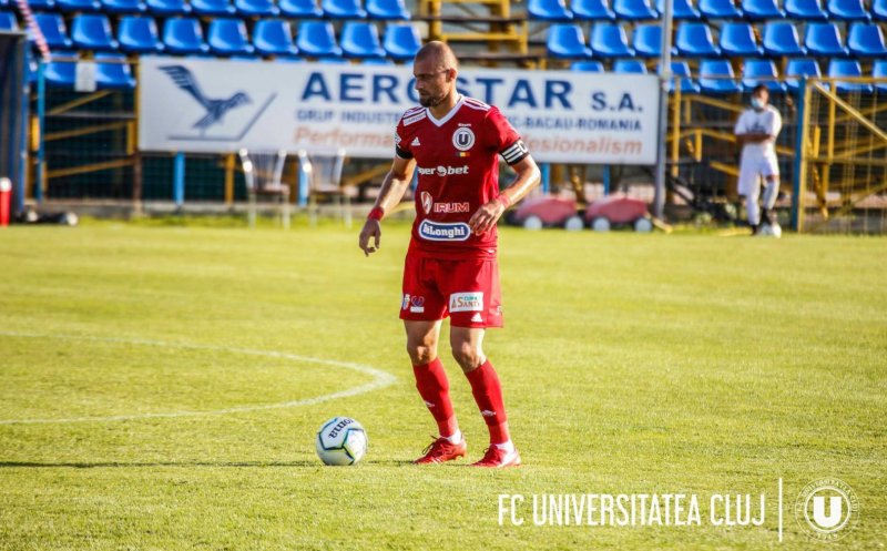 Noi detalii despre plecarea lui Tamaș de la “U” Cluj: “Sunt momente în viața unei echipe când pentru cineva apare un lucru mai ofertant”