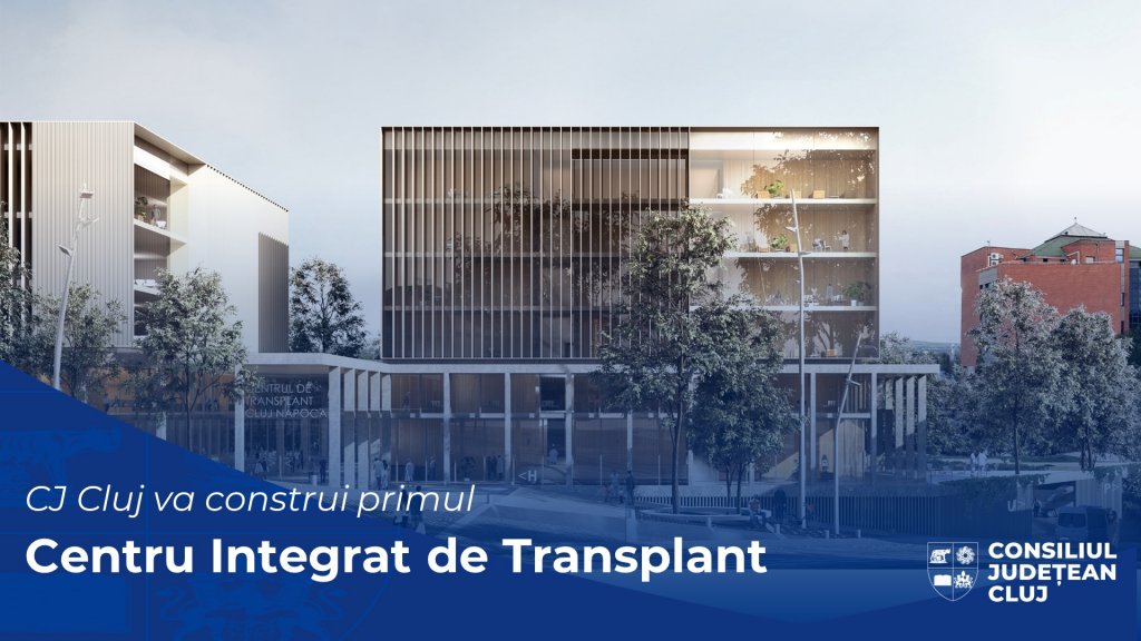 Centrul Integrat de Transplant Cluj va avea 277 de paturi. Apare și un heliport