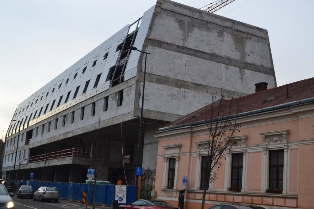 Continuă lucrările la hotelul de peste 1 milion de euro de pe Avram Iancu
