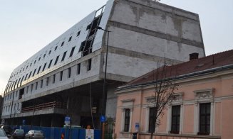 Continuă lucrările la hotelul de peste 1 milion de euro de pe Avram Iancu