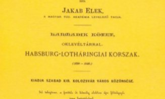 Cum arăta celebra carte "Istoria Clujului", scrisă acum peste 100 de ani