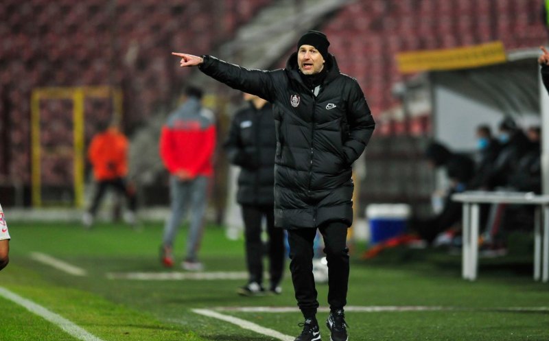 Edi Iordănescu, supărat pe arbitrajul de la CFR Cluj-FC Voluntari: “A fost o seară catastrofală. Sper să doarmă liniștit”