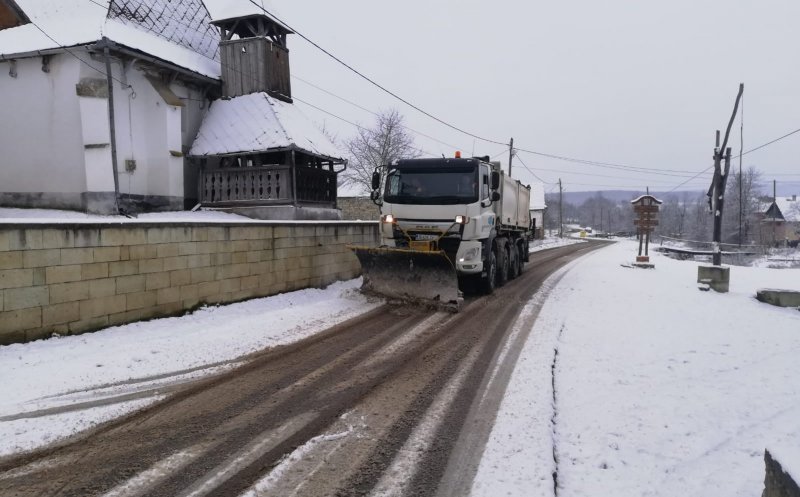 A nins ca-n povești la Cluj! Care este situația drumurilor din județ