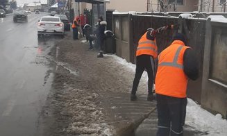 Deszăpezire promptă la Florești. „Solicităm cetățenilor să curețe trotuarele din fața locuințelor”