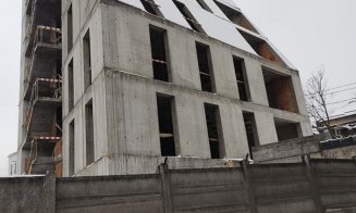 După hotelul bizar de pe Avram Iancu, o nouă construcție din Cluj este dezbătută intens pe Facebook.  "Am numit-o sicriul de beton nr.2! “