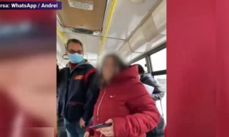 Scandal de proporții în autobuz. O femeie care nu purta mască a devenit agresivă atunci când i s-a atras atenția