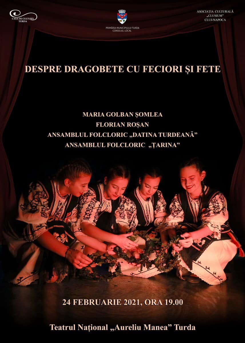 Eveniment special de Dragobete la Teatrul din Turda. Ce pot vedea spectatorii