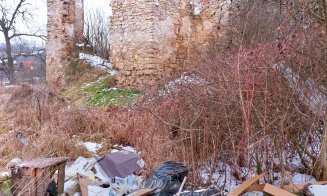 Castel renascentist de secol 16 din Cluj, îngropat în gunoaie