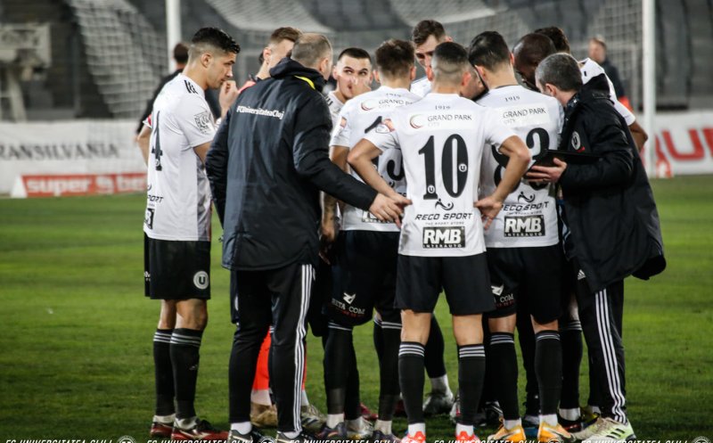 Final nebun la "U" Cluj-CSM Slatina. Golan a adus victoria la ultima fază a meciului