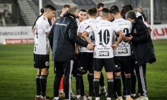 Final nebun la "U" Cluj-CSM Slatina. Golan a adus victoria la ultima fază a meciului