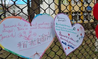 PRIMĂVARA, întâmpinată într-un mod inedit de elevii unei școli din Cluj. "Bucură-te de acest anotimp!"