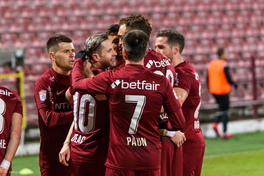 Doi jucători de la CFR Cluj incluși în echipa etapei
