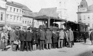 Trenul care circula prin centrul Clujului. A funcţionat 10 ani