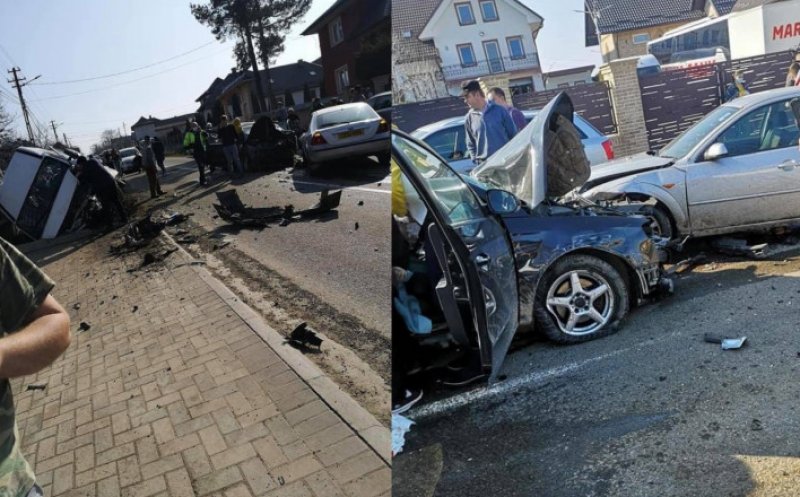 PLANUL ROȘU, activat! 26 de persoane, printre care 19 copii, implicate într-un accident violent