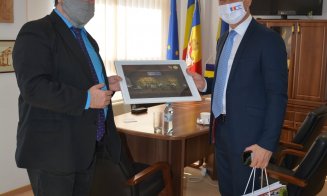 Ambasadorul Israelului în România, în vizită la Consiliul Județean Cluj