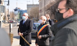 Omagiu la Cluj, cu ocazia Zilei Deținuților Politici Anticomuniști. Boc și noul prefect, umăr lângă umăr