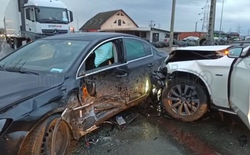 Accident grav la Turda. 6 persoane au fost transportate la spital în stare gravă