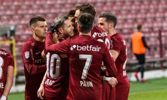 CFR Cluj, victorie fără emoții în fața “lanternei roșii” din Liga 1